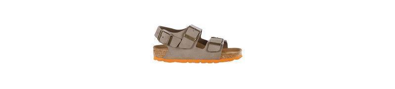 Birkenstock Birko-flor Narrow Milano Børn Brune | DK 146VRW